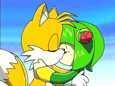 Tailsmo Kiss - Tails and Cosmo Photo (15361711) - Fanpop