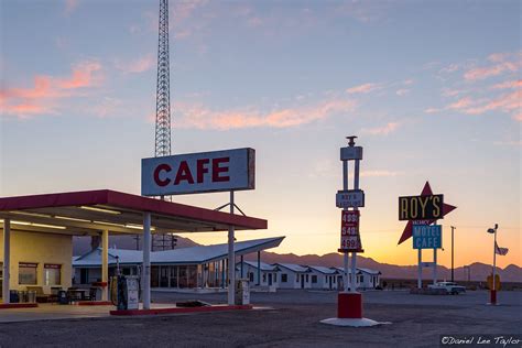 Morning at Roy's Cafe #1 | Shot just before sunrise at Roy's… | Flickr