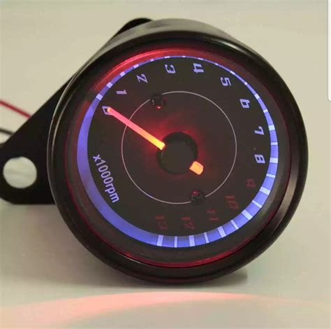 Universal Round RPM Meter With Tachometer – Auto Care