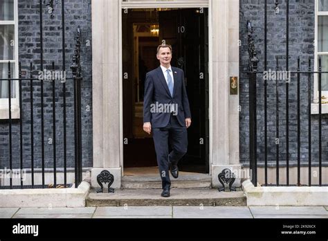 Chancellor of the exchequer rishi sunak in downing street hi-res stock ...