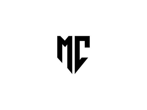 Premium Vector | MC logo design