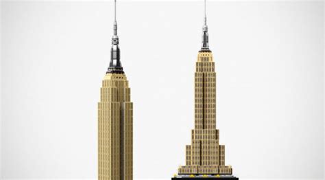 LEGO Architecture Empire State Building Set Towers At 21 Inches Tall ...