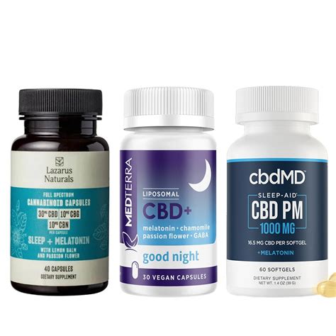 Sleep CBD Capsules With Melatonin | CBD For Sleep | CBD.market