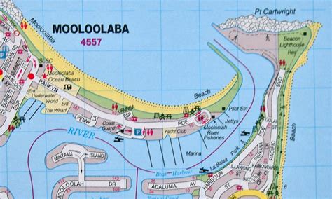 Map of Mooloolaba Beach