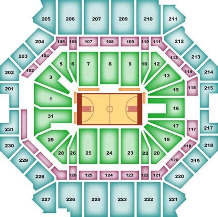 Brooklyn Nets Seating Chart With Seat Numbers - Chart Walls