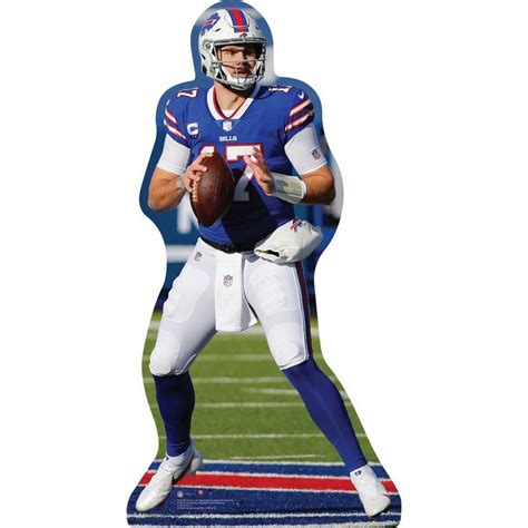 NFL Buffalo Bills Josh Allen Standee, 3ft to 6ft | Party City