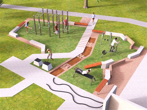 Playgrounds Architecture, Public Space Design, Urban Housing, Outdoor Fitness Equipment, Sport ...