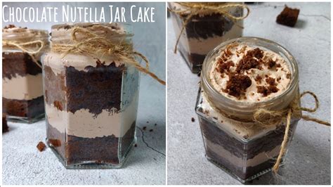 Choco Nutella Jar Cake | Jar Cake Recipe | 5 Minutes Jar Cake Recipe | Leftover recipe | Best ...