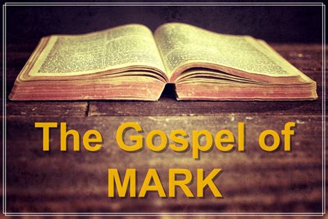 The Gospel of Mark. Mark 1:1–26 | by Matthew White | Cornerstone Church ...