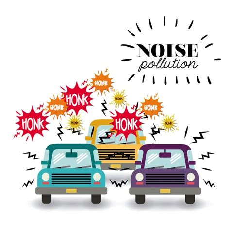 Noise pollution design — Stock Vector #102252736