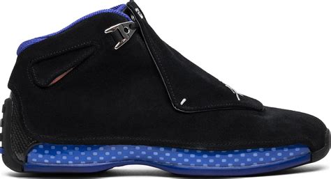 Buy Air Jordan 18 Retro 'Black Sport Royal' 2018 - AA2494 007 | GOAT