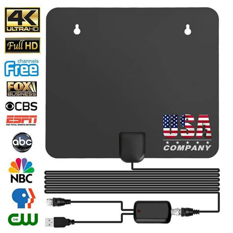 TV Antenna, 2023 Upgraded Indoor Digital Amplifying & Broadcasting HDTV ...