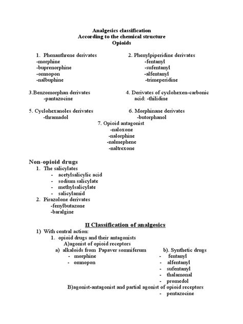 Analgesics Classification | Opioid | Midazolam