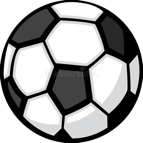 Black White Soccer Ball Clip Art Stock Illustrations – 1,104 Black White Soccer Ball Clip Art ...