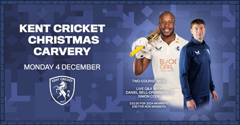 Kent Cricket Christmas Carvery | Kent Cricket