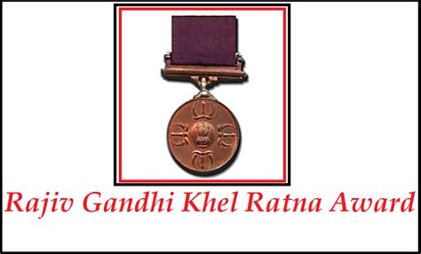 Rajiv Gandhi Khel Ratna Award Winners List Till Now – Current Affairs