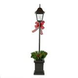 Holiday Time 4' Pre-Lit Christmas Lamp Post with 25 Warm White LED Lights - Walmart.com