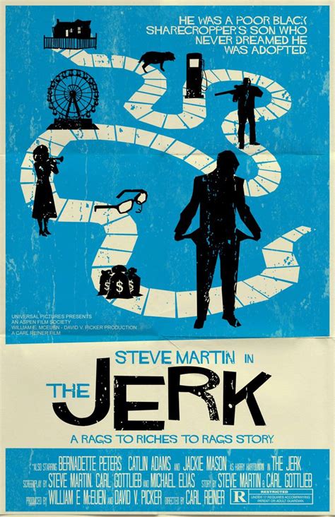 The Jerk (1979) ~ Minimal Movie Poster by Mark Welser #amusementphile ...