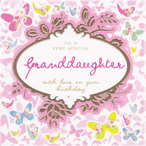 granddaughter | Special Granddaughter Birthday Card - Stephanie Rose - CardSpark | Granddaughter ...