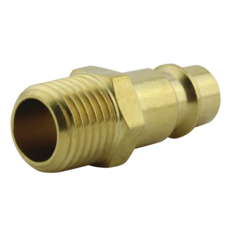 Milton Industries, Inc. 1/4 in. MNPT V Style High Flow Plug-S-760 - The ...