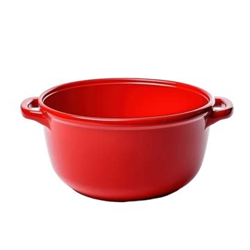 Red Plastic Balti Isolated On The Background, Bowl, Isolated, Empty PNG Transparent Image and ...