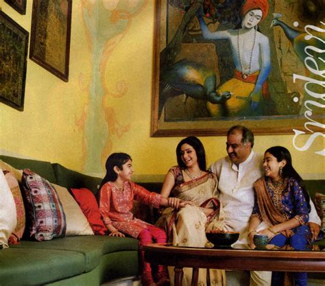 Sridevi: Sridevi at Home