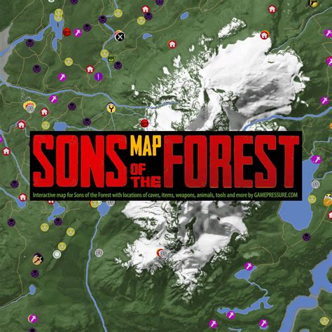 Sons of the Forest Map