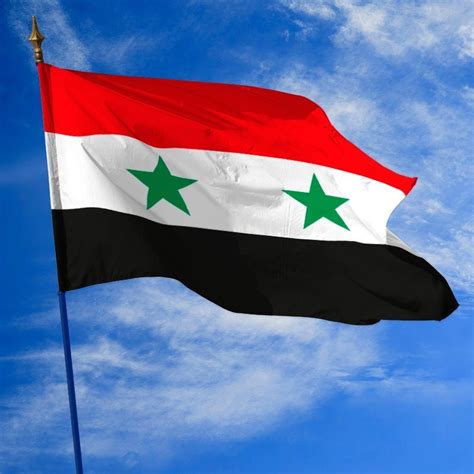 Drapeau de la Syrie