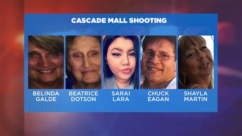 The victims in the Cascade Mall shooting | FOX 13 Seattle