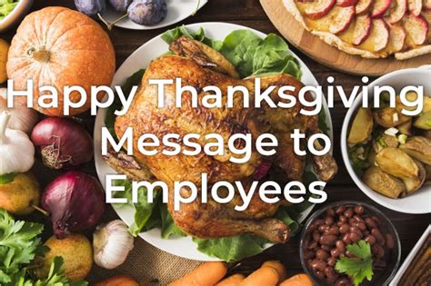 30+ Thanksgiving Message to Employees | Styiens