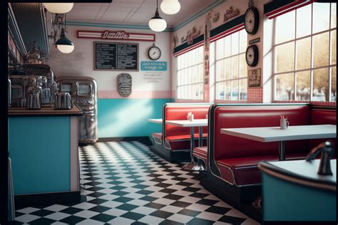 1950s Diner Background