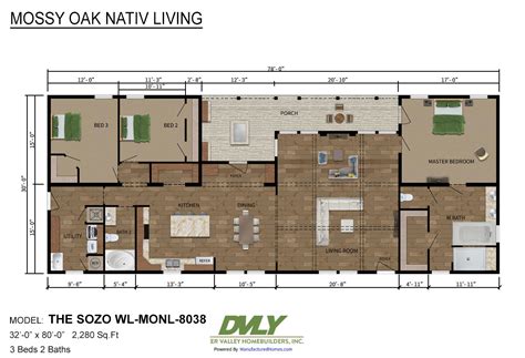 Mossy Oak Nativ Living Series / The Sozo WL-MONL-8038 built by Deer Valley Homebuilders