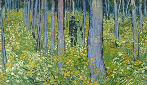 Undergrowth with Two Figures 1890 Painting by Vincent Van Gogh