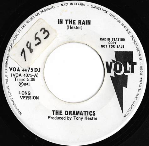 The Dramatics - In The Rain (Vinyl) | Discogs