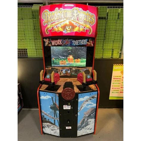 Deadstorm Pirates Twin Player Arcade Machine Shooting Game - Leisurematic