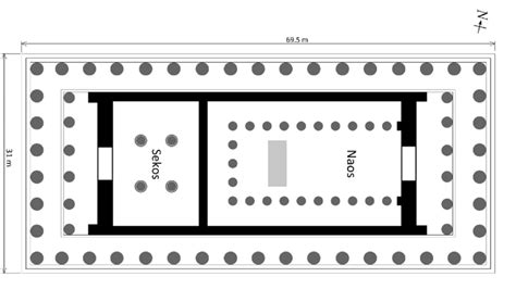 Parthenon Floor Plan Labeled - Image to u