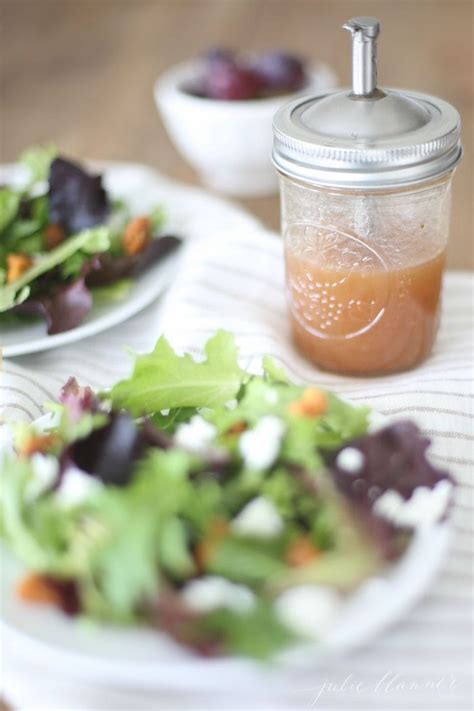 Skinny Raspberry Vinaigrette Recipe | Julie Blanner