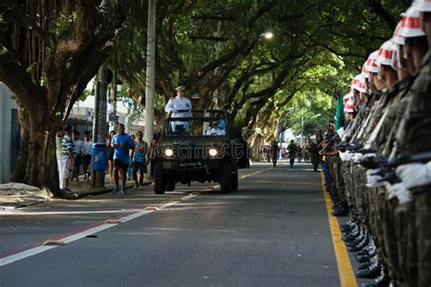 Brazilian Army Soldiers during a Military Parade in Celebration of ...