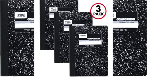 Mead Composition Notebooks 3-Pack - Back to School Deal