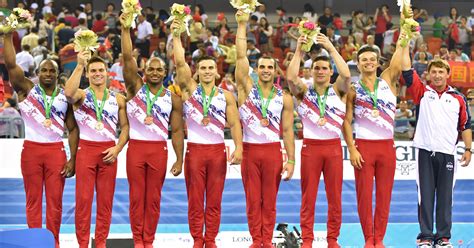 United States wins bronze at men's gymnastics world championships