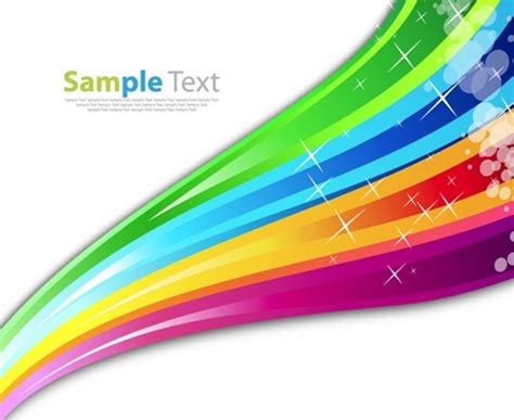 Rainbow Color Abstract Background Free Vector Download | FreeImages