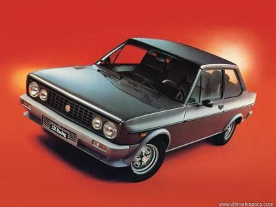 Fiat 131 Racing specs, dimensions