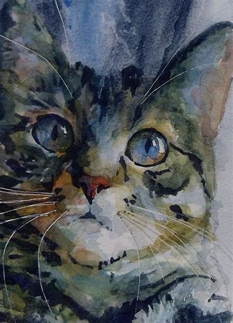 Pin by Cheryl Birch on Art | Watercolor cat, Cat painting, Animal art