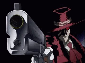 Alucard Hellsing GIF - Alucard Hellsing Anime - Discover & Share GIFs