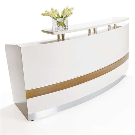 Valde Curved Reception Desk With Illumination | ubicaciondepersonas ...