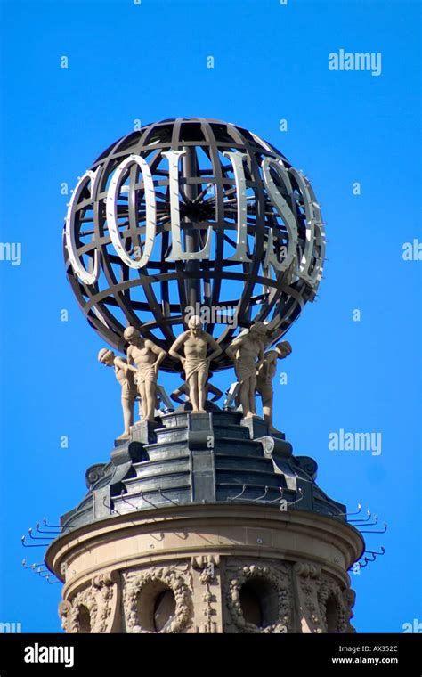 The Coliseum Theatre London England UK Stock Photo - Alamy