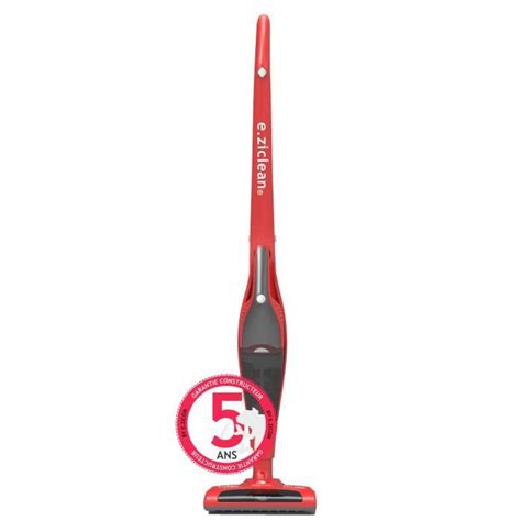 Aspirateur balai E.ziclean Extended 18V Red - Cdiscount Electroménager