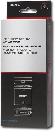 Best Buy: Sony Memory Card Adapter for PlayStation 3 98042