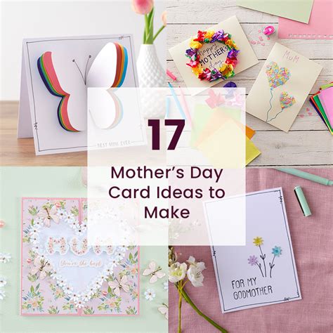 17 Beautiful Handmade Mother’s Day Card Ideas | Hobbycraft