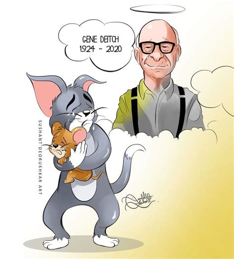 The Late Gene Deitch, The Illustrator Of Tom & Jerry And Popeye ...